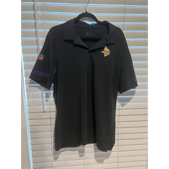 Nike Minnesota Vikings OnField‎ Polo Shirt - Size L - Picture 1 of 4
